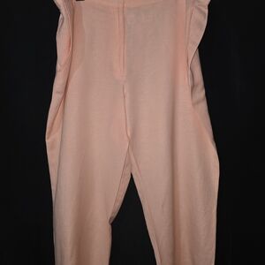Ruby Rd. Peach Cropped Jumpsuit